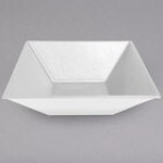 G.E.T. Enterprises BSD16-MOD-PC Bugambilia 13.5 Qt. Smooth MOD Finish Pacific Blue Resin-Coated Aluminum XL Deep Square Bowl
