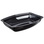 Cambro RSB1014CW110 5 Qt. Black Camwear® Rectangular Ribbed Bowl Cambro RSB1014CW110 5 Qt. Black Camwear® Rectangular Ribbed Bowl