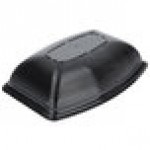 Cambro RSB1014CW110 5 Qt. Black Camwear® Rectangular Ribbed Bowl Cambro RSB1014CW110 5 Qt. Black Camwear® Rectangular Ribbed Bowl