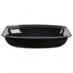 Cambro RSB1014CW110 5 Qt. Black Camwear® Rectangular Ribbed Bowl Cambro RSB1014CW110 5 Qt. Black Camwear® Rectangular Ribbed Bowl
