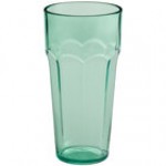 Choice 14 oz. Blue Plastic Paneled Tumbler - 12/Pack Choice 14 oz. Blue Plastic Paneled Tumbler - 12/Pack