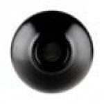 Elite Global Solutions JW32T Karma 32 oz. Ebony and Sand Round Two-Tone Melamine Bowl - 6/Case