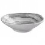 Elite Global Solutions D641OV Van Gogh Black 11 oz. Oval Melamine Bowl - 6/Case