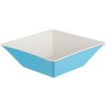 GET ML-248-SE Keywest 5.7 Qt. Seabreeze Square Melamine Bowl - 3/Case GET ML-248-SE Keywest 5.7 Qt. Seabreeze Square Melamine Bowl - 3/Case