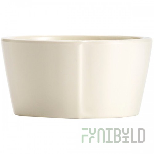 Libbey Farmhouse 8 oz. Ivory (American White) Melamine Bouillon Cup - 36/Case