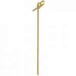 Acopa Mesa 120 Hole Dark Brown Wood Skewer / Cake Pop Holder