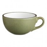 Acopa Embers 10 oz. Gray Matte Stoneware Cup - 24/Case
