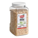 Badia Chopped Onion 3 lb. - 4/Case Badia Chopped Onion 3 lb. - 4/Case