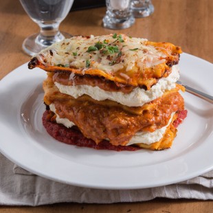 1 lb. Long Lasagna Sheet Pasta - 12/Case