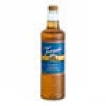 Torani Sugar-Free Classic Caramel Flavoring Syrup Plastic Bottle 1 Liter - 6/Case