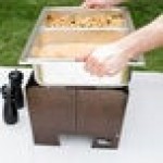 Sterno Copper Vein Fold Away Chafer with Clear Dome Cover and 2 Half Size Pans Sterno Copper Vein Fold Away Chafer with Clear Dome Cover and 2 Half Size Pans