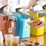 Heinz Keystone 1.5 Gallon Blue Plastic Countertop Ranch Pump Dispenser