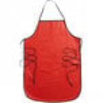 San Jamar EZKAPR Red 20 Mil EZ-KLEEN® Cleaning / Dishwashing Apron - 36 San Jamar EZKAPR Red 20 Mil EZ-KLEEN® Cleaning / Dishwashing Apron - 36