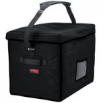 Cambro GBBP111417 Customizable Insulated Black Small GoBag® Delivery Backpack - 11
