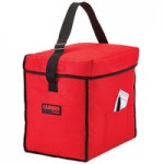 Cambro GBBP111417 Customizable Insulated Black Small GoBag® Delivery Backpack - 11