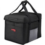 Cambro GBBP111417 Customizable Insulated Black Small GoBag® Delivery Backpack - 11