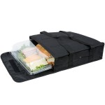 Choice Customizable Insulated Pizza Delivery Bag Black Nylon 18 Choice Customizable Insulated Pizza Delivery Bag Black Nylon 18