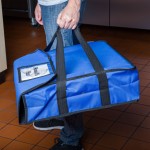 Choice Customizable Insulated Pizza Delivery Bag Black Nylon 18 Choice Customizable Insulated Pizza Delivery Bag Black Nylon 18