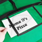 Choice Customizable Insulated Pizza Delivery Bag Black Nylon 18 Choice Customizable Insulated Pizza Delivery Bag Black Nylon 18