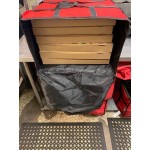 Choice Customizable Insulated Pizza Delivery Bag Black Nylon 18 Choice Customizable Insulated Pizza Delivery Bag Black Nylon 18