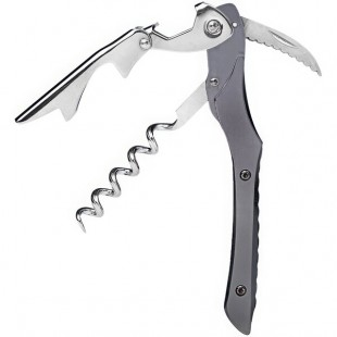 Franmara Castello Waiter's Corkscrew with Bronze Aluminum Handle and Silver Gift Box 3156