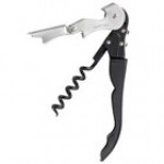Franmara 5409-03 Duo-Lever Waiter's Corkscrew with Burgundy Enamel Handle and Smart-Kut Cutter