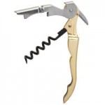 Franmara 5409-03 Duo-Lever Waiter's Corkscrew with Burgundy Enamel Handle and Smart-Kut Cutter