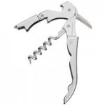 Franmara 5409-03 Duo-Lever Waiter's Corkscrew with Burgundy Enamel Handle and Smart-Kut Cutter