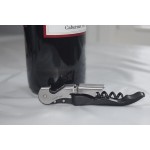 Franmara 5409-03 Duo-Lever Waiter's Corkscrew with Burgundy Enamel Handle and Smart-Kut Cutter