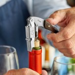 Acopa Flex Waiter's Corkscrew with Dark Wood Handle
