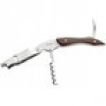 Acopa Flex Waiter's Corkscrew with Dark Wood Handle