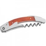 Acopa Flex Waiter's Corkscrew with Dark Wood Handle