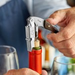 Acopa Flex Waiter's Corkscrew with Dark Wood Handle