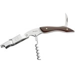 Acopa Flex Waiter's Corkscrew with Dark Wood Handle