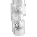 Choice 1.25 oz. 3-Ball Measured Liquor Pourer with No Collar - 12/Pack