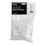 Choice 1.25 oz. 3-Ball Measured Liquor Pourer with No Collar - 12/Pack