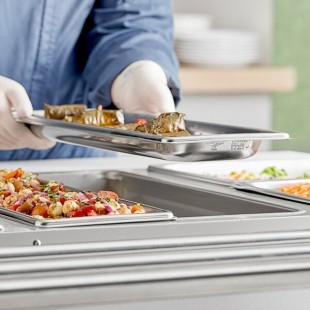 Vollrath 90512 Super Pan 3® 1/2 Size Long 1 1/2
