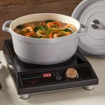 Spring USA Ironlite 7.2 Qt. Gray Non-Stick Round Casserole Dish with Cover 8658-9/28