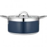 Bon Chef Country French X 3.28 Qt. Yellow Stainless Steel Pot - 71301-CF2-Y
