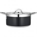 Bon Chef Country French X 3.28 Qt. Yellow Stainless Steel Pot - 71301-CF2-Y