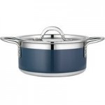 Bon Chef Country French X 3.28 Qt. Yellow Stainless Steel Pot - 71301-CF2-Y