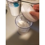 OXO Good Grips 5.2 Qt. Clear Round SAN Plastic Food Storage Container with White POP Lid OXO Good Grips 5.2 Qt. Clear Round SAN Plastic Food Storage Container with White POP Lid