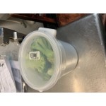 Carlisle 6 and 8 Qt. Red Round Polypropylene Food Storage Container Lid