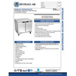 Beverage-Air WTR36AHC-FLT-23 36