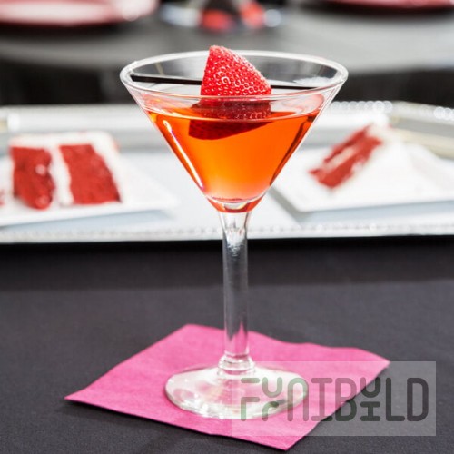 Libbey 8485 Grande Collection 8.5 oz. Customizable Salud Grande Martini Glass - 12/Case