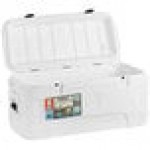Igloo 50073 Marine Contour 120 Qt. White Cooler with Comfort Grip Side Handles Igloo 50073 Marine Contour 120 Qt. White Cooler with Comfort Grip Side Handles