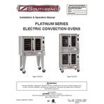 Southbend PCE15S/SD-PRO Platinum Pro Series 5-Shelf Double Deck Full Size Standard Electric Convection Oven with Temperature Probes - 208V, 1 Phase, 7.5 kW Southbend PCE15S/SD-PRO Platinum Pro Series 5-Shelf Double Deck Full Size Standard Electric Convection Oven with Temperature Probes - 208V, 1 Phase, 7.5 kW