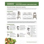 Hobart FP300i-1 Single Speed Bulk Continuous Feed Food Processor - 240V, 3 Phase, 1 hp