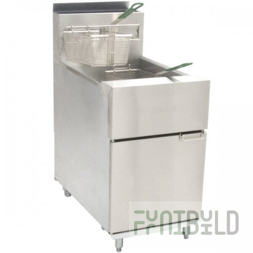 Dean by Frymaster SR62G Super Runner Natural Gas Floor Fryer 60-75 lb.