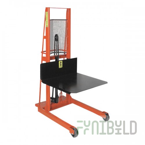 Wesco Industrial Products 1,000 lb. Economy Series Hydraulic Large Platform Stacker with 32